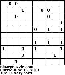 Binary Puzzle