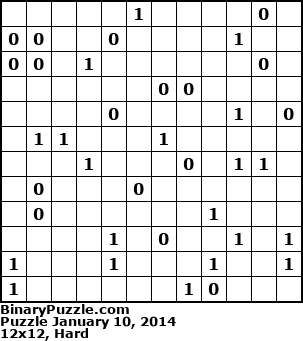 Binary Puzzle