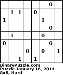 Binary Puzzle