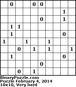 Binary Puzzle