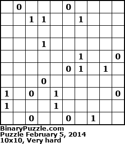 Binary Puzzle