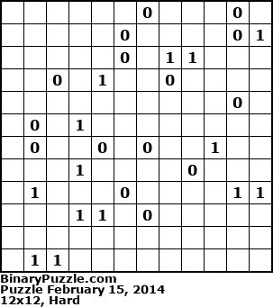 Binary Puzzle