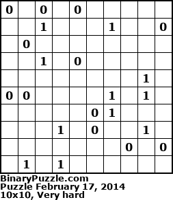 Binary Puzzle