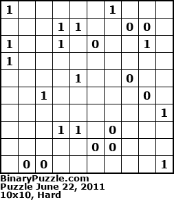 Binary Puzzle