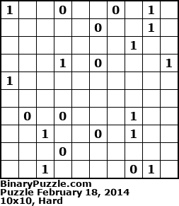 Binary Puzzle