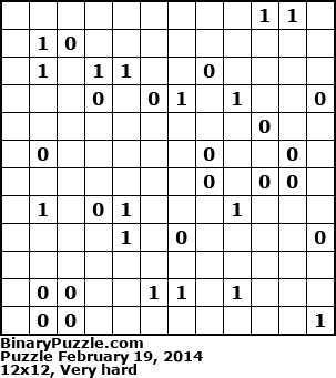 Binary Puzzle