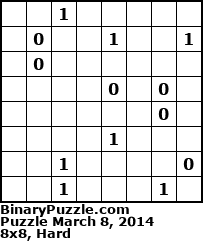 Binary Puzzle