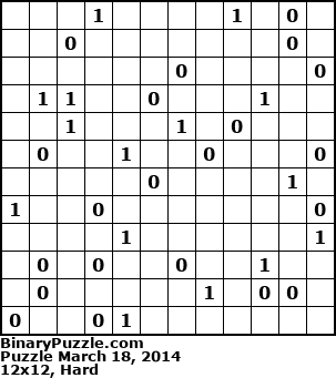 Binary Puzzle