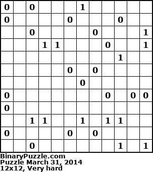 Binary Puzzle