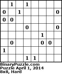 Binary Puzzle