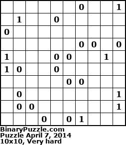 Binary Puzzle