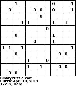 Binary Puzzle