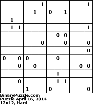 Binary Puzzle