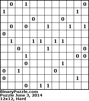 Binary Puzzle