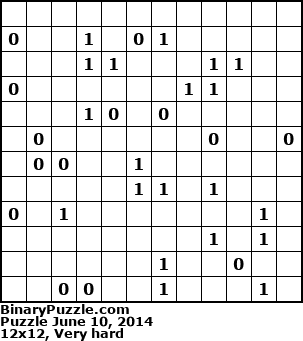 Binary Puzzle