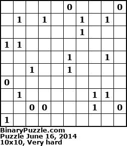 Binary Puzzle