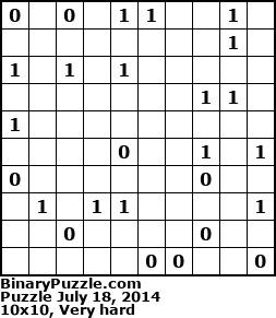 Binary Puzzle