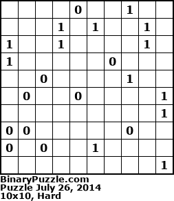 Binary Puzzle