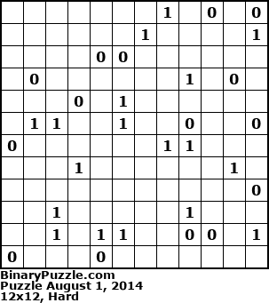 Binary Puzzle