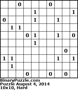 Binary Puzzle