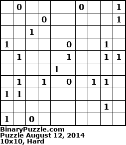 Binary Puzzle