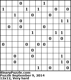 Binary Puzzle