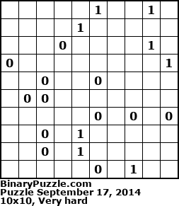 Binary Puzzle