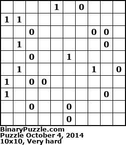 Binary Puzzle