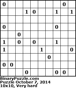 Binary Puzzle