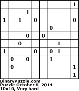 Binary Puzzle