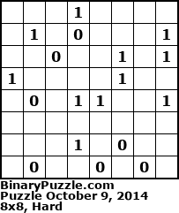Binary Puzzle