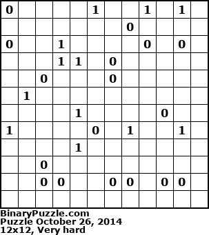 Binary Puzzle