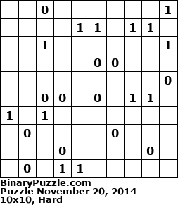 Binary Puzzle