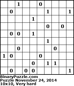Binary Puzzle