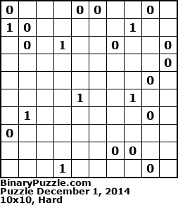 Binary Puzzle