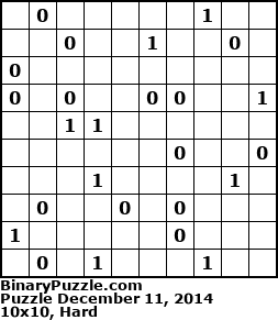 Binary Puzzle