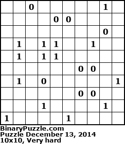 Binary Puzzle
