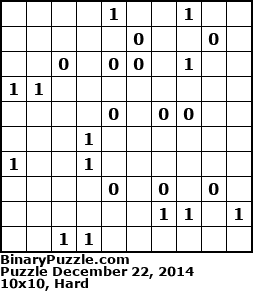 Binary Puzzle