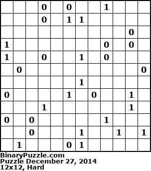 Binary Puzzle