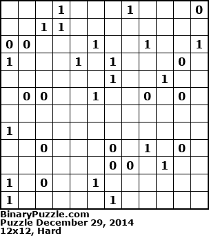 Binary Puzzle
