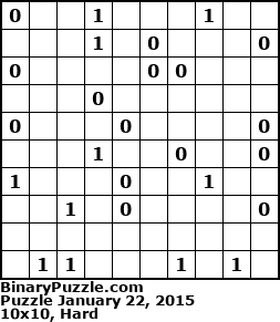 Binary Puzzle