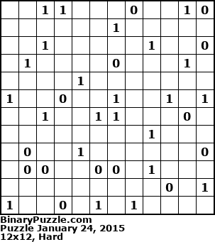Binary Puzzle