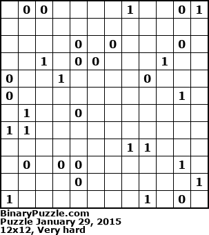 Binary Puzzle