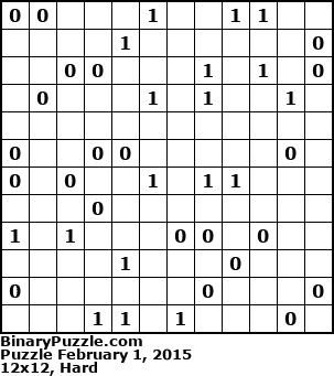 Binary Puzzle