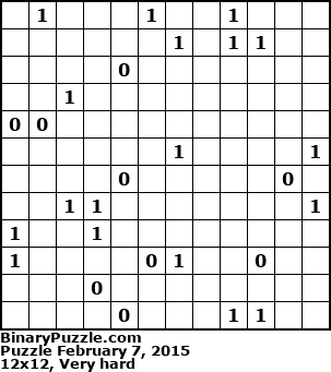 Binary Puzzle