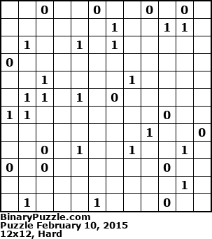 Binary Puzzle