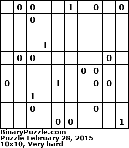 Binary Puzzle