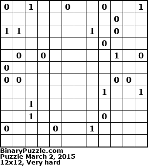 Binary Puzzle