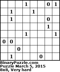 Binary Puzzle