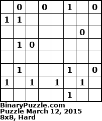 Binary Puzzle